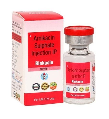 Amikacin Sulphate Antibiotic Intravenous Injection IP