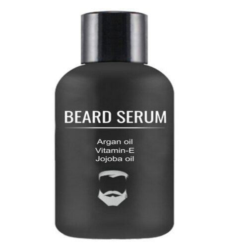 Hair Treatment Products Argan And Jojoba Oil With Vitamin E Mixed To Make Male Beard Grooming Serum