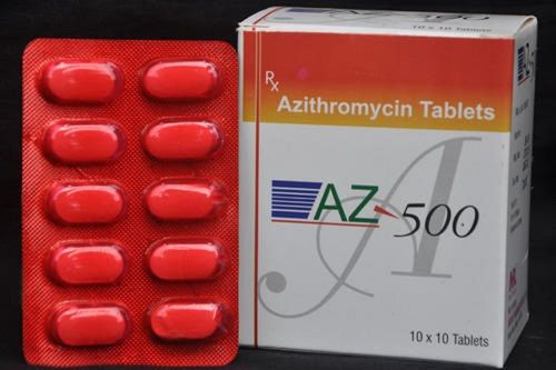 Azithromycin 500 Mg Prescription Antibiotic Tablets Cas No: 83905-01-5