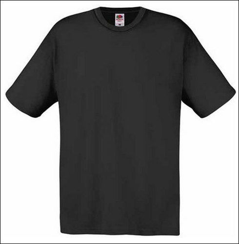 Half Sleeve Plain Polyester T Shirt