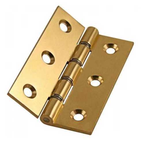 Golden Rust Proof Brass Hinges