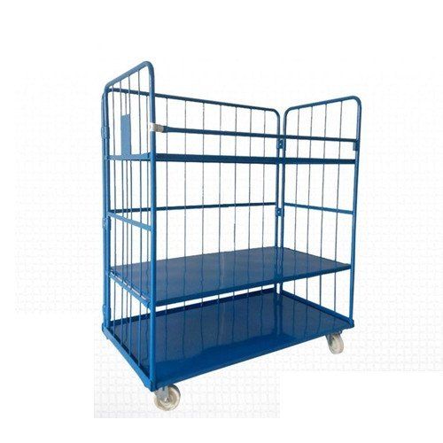 Stainless Steel Cage Trolley 5-50 Kg Application: Industrial