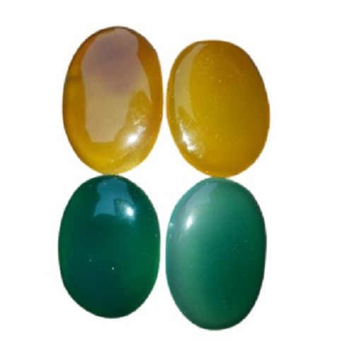 Any 35 Mm 7 Mohs Oval Shape Onyx Gemstone