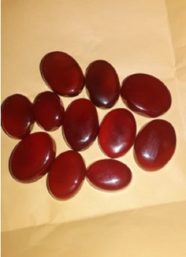 Red 35 Mm 7 Mohs Sulemani Hakik Stone