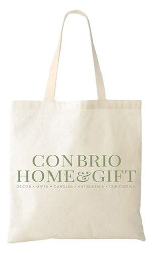 White Canvas Printed Promotional Bag