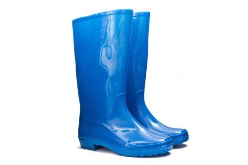 Spring Hillson High Ankle Blue Pvc Boots