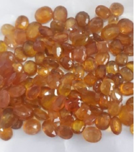 Yellow Rubi Glass Filling Gem Stone