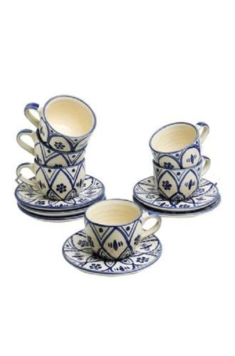 Various Colors Are Available Crack Resistance Ceramic Tea Cup Saucer