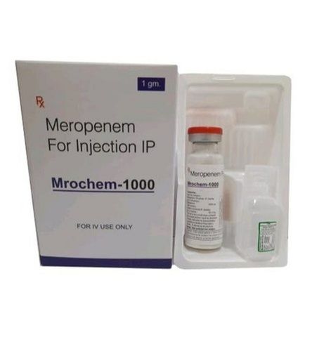 मेरोपेनेम 1000 मिलीग्राम एंटीबायोटिक इंजेक्शन 