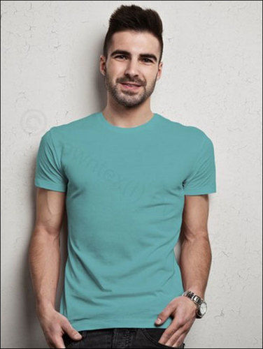 Anti Shrink Plain Mens T-shirt