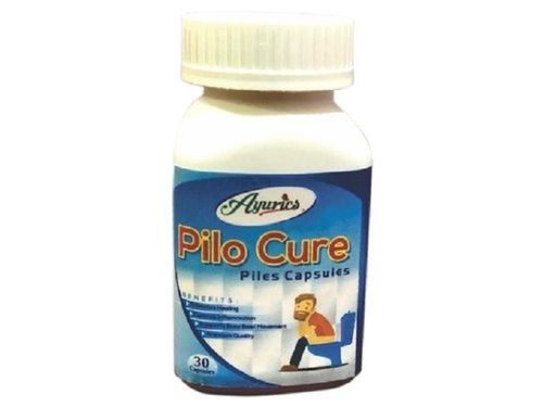 Ayurvedic Piles Cure Piles Capsules Helps To Promotes Healing, Controls Inflammation, Supports Easy Bow Movement, Packaging Size : 30 Capsules  General Medicines