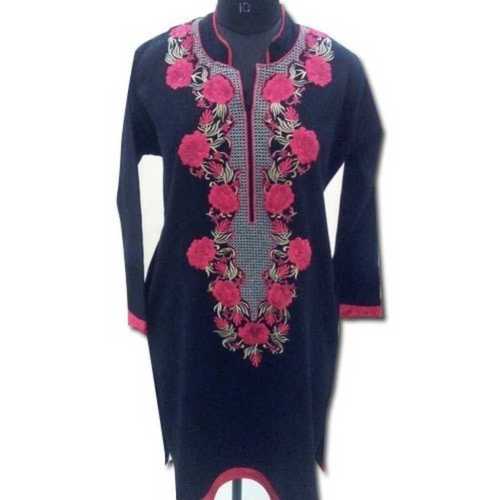 Washable Ladies Printed Full Sleeves Cotton Kurti