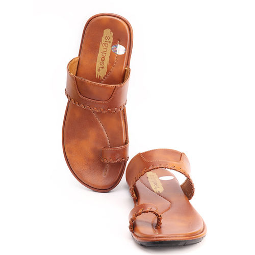 US 9 men Sandal Handmade Leather Shoes Flip Flop traditional Kolhapuri  Chappal | eBay