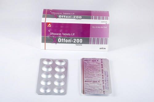  ओफ़्लॉक्सासिन 200 एमजी ओरल एंटीबायोटिक टैबलेट आईपी 