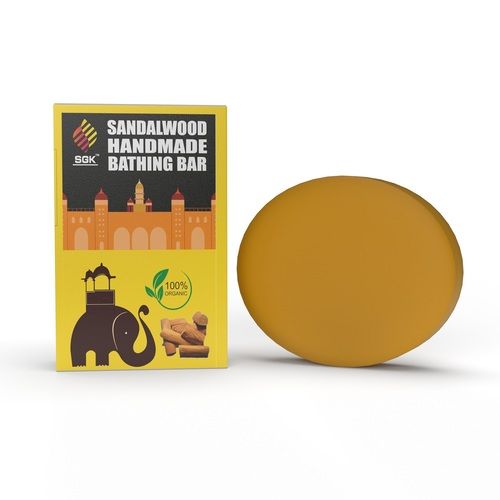 Soap Sgk Sandalwood Bathing Bar 75Gm