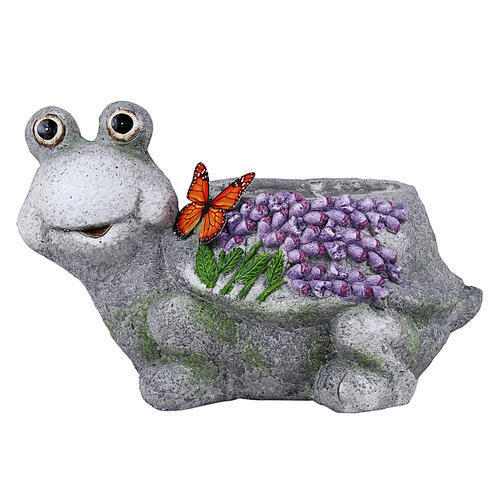 Various Colors Are Available Tortoise Animal Shape Resin Flower Planter Pot For Garden