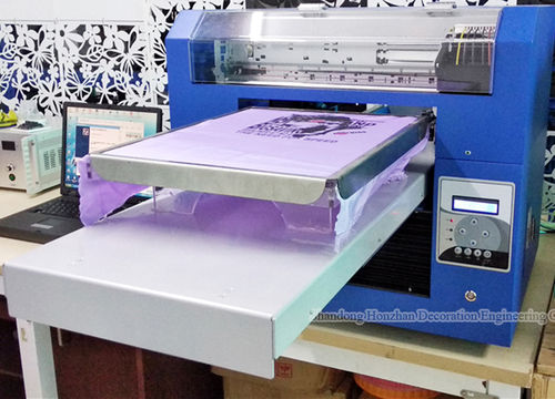 Supply Industrial Shirt Printer machine with double CMYK by Jinan Huafei  DTG Technology Co., Ltd, Made in China