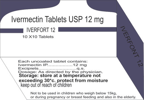 Ivermectin 12 Tablet General Medicines