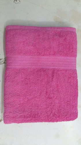 Multi Color Pink Hotel Bath Towels