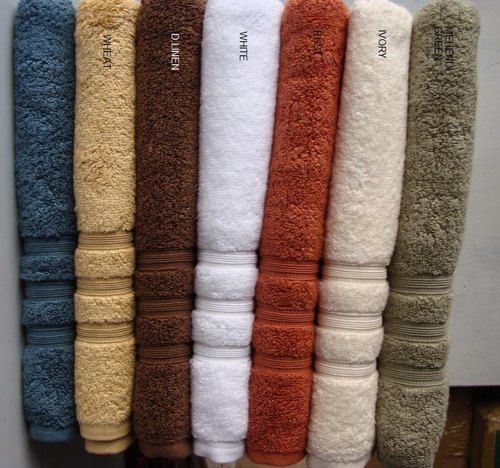 Multi Color Plain Cotton Terry Hand Towel