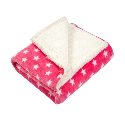 Super Soft Sherpa Baby Blanket