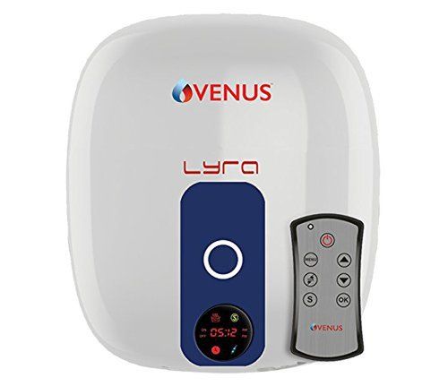 Venus 10ltr लाइरा डिजिटल 10rd वॉटर हीटर (सफ़ेद/नीला)