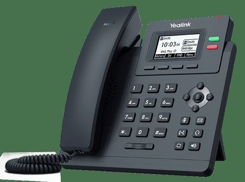 BLACK COLOR YEALINK IP PHONES