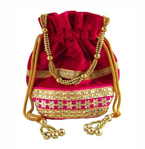 Mulicolor Handmade Velvet Potli Bags