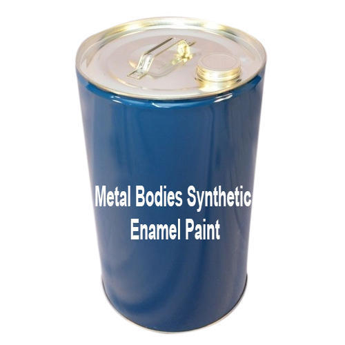 Metal Bodies Synthetic Enamel Paint, Oil Based Paint, Finest Quality, Packing Size : 1 Ltr Application: Industrial