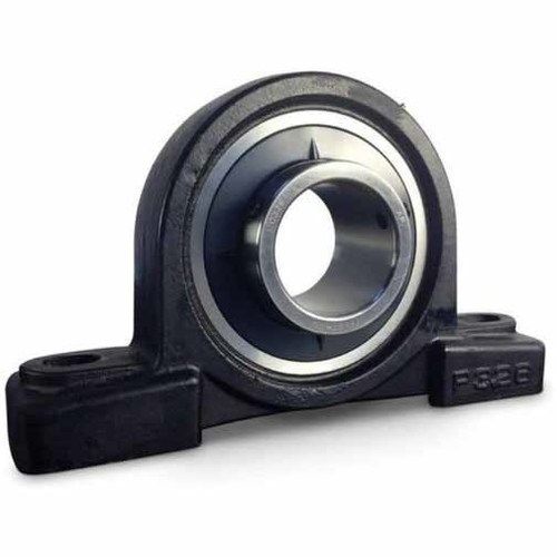 Mild Steel Pillow Block Ball Bearing - 62 HRC Hardness, 7.85 KN Static Load | Polished Finish, Multicolour, Various Sizes