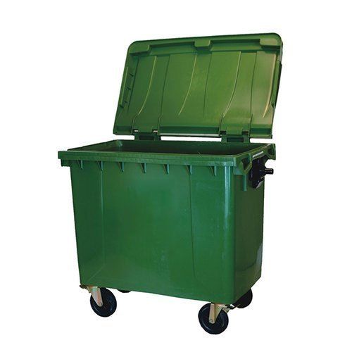 Plastic Outdoor Garbage Cart Application: Housekeeping