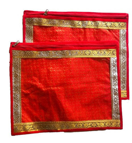 Red Pvc Saree Cover Bag