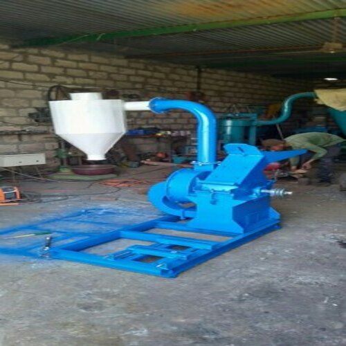 Blue Stainless Steel 5 Hp Chilli Grinding Machine