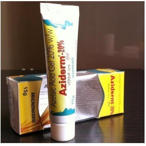 Azelaic Acid Gel - 15 gm Laminated Tube, Anti Acne Treatment For All Skin Types, Safe To Use White Gel