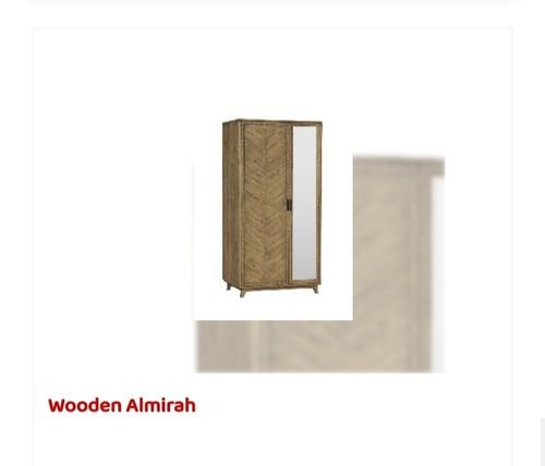 Dark Brown Color Wooden Almirah