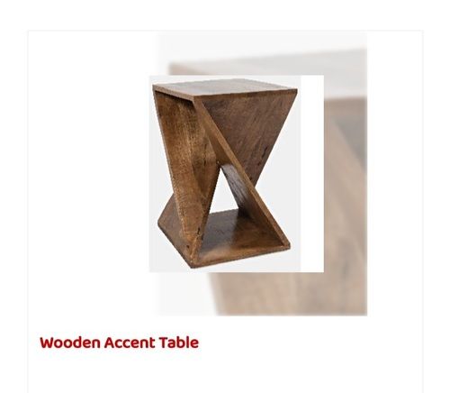 Fine Finished Wooden Accent Table