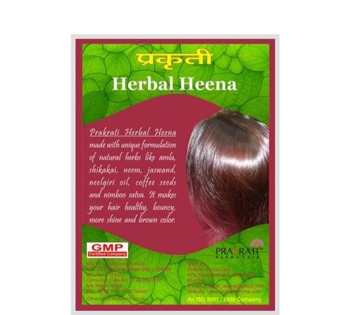 Herbal Henna Used For Natural Hair Color And Conditioning