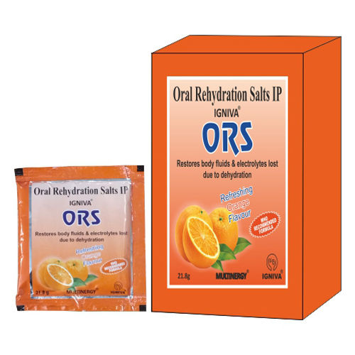 Orange Flavor Oral Rehydration Salts - Ogniva