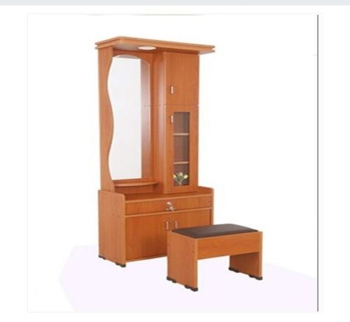 Polished Finished Brown Color Dressing Table