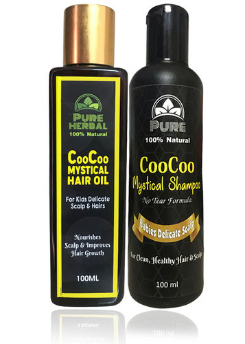Pure Herbal Coocoo Mystical Hair Oil And Shampoo (100ml+100ml)
