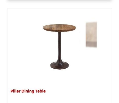 Stylish Look Pillar Dining Table