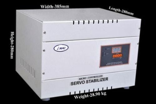 4KVA Single Phase Digital White Servo Voltage Stabilizer