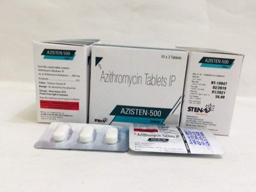 Azithromycin 500 MG Antibiotic Tablets IP