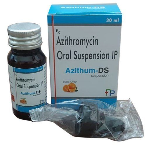 Azithromycin Oral Suspension IP - 30 ml Liquid, Medicine Grade, Prescription Use, Store In Cool And Dry Place