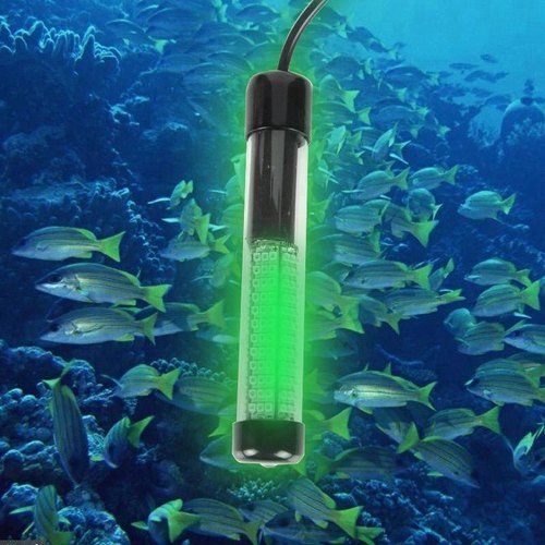 ब्लैक एंड ब्लू कलर 10 डब्ल्यू अंडरवाटर फिशिंग एलईडी लाइट्स