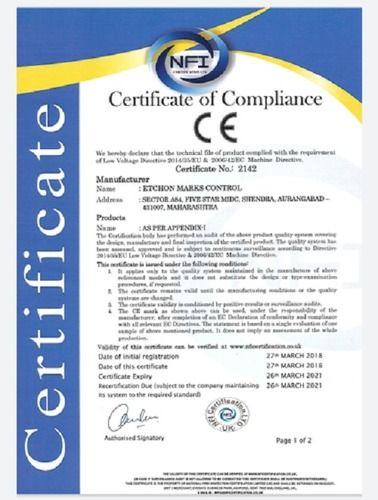 CE Marking Certification Services - Online Access , Hassle-Free Process and Reasonable Charges