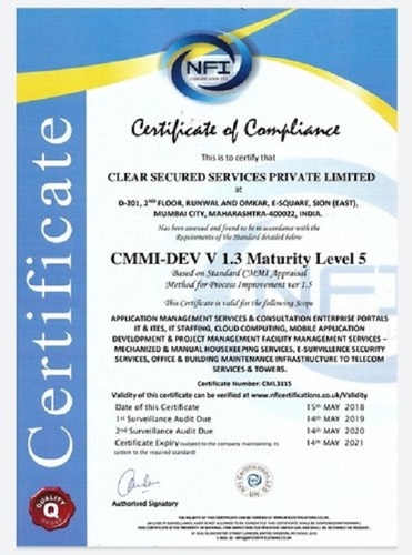 CMMI Level 5 Certifications Service By Ideal Quality Certifications