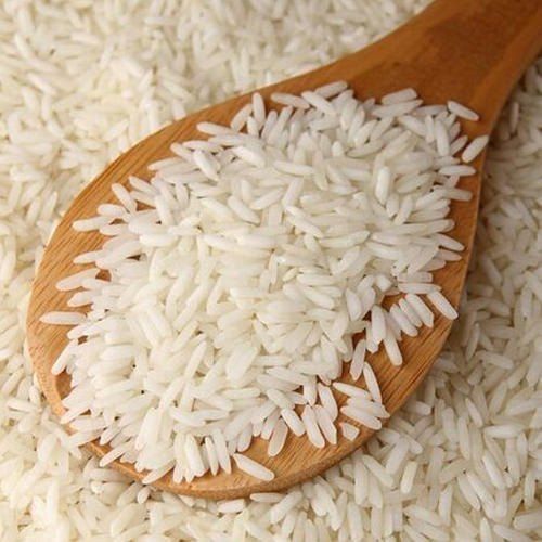 High Protein No Artificial Color Medium Grain Healthy White Mogra Basmati Rice