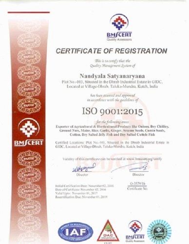 ISO 9001:2015 Certification services