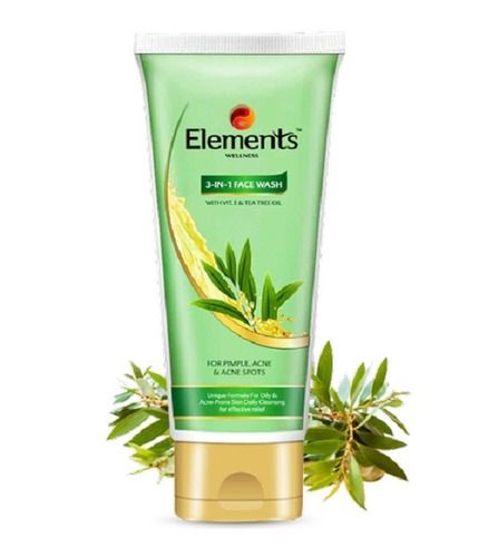 Elements Wellness 3-in-1 Face Wash 60 Gms